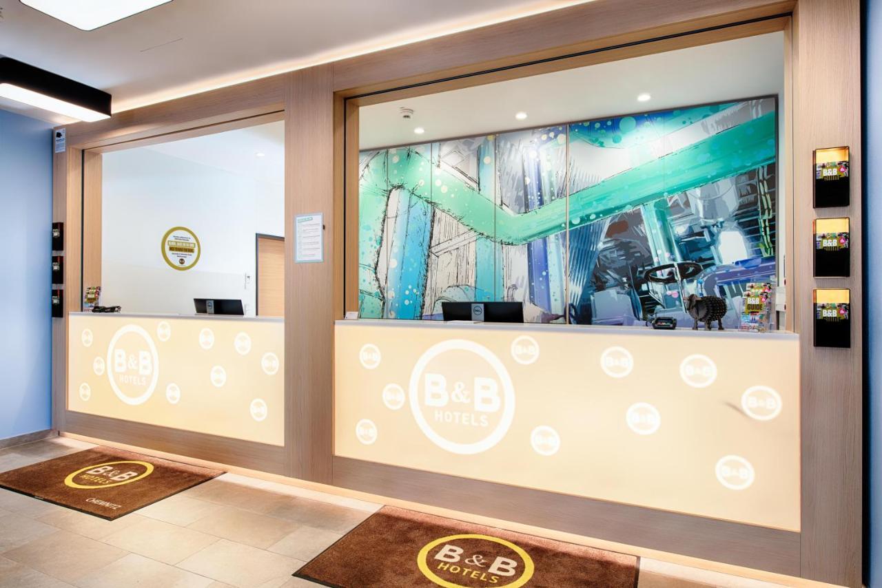 B&B Hotel Chemnitz Buitenkant foto