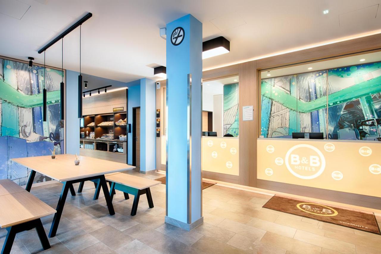 B&B Hotel Chemnitz Buitenkant foto
